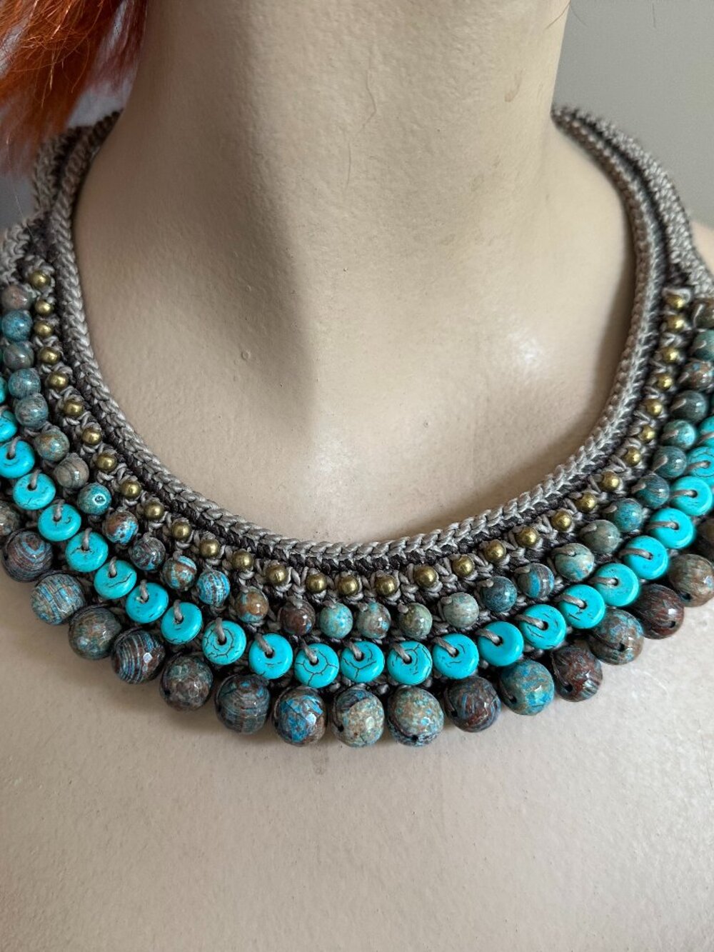 Stunning & Unique Statement piece necklace